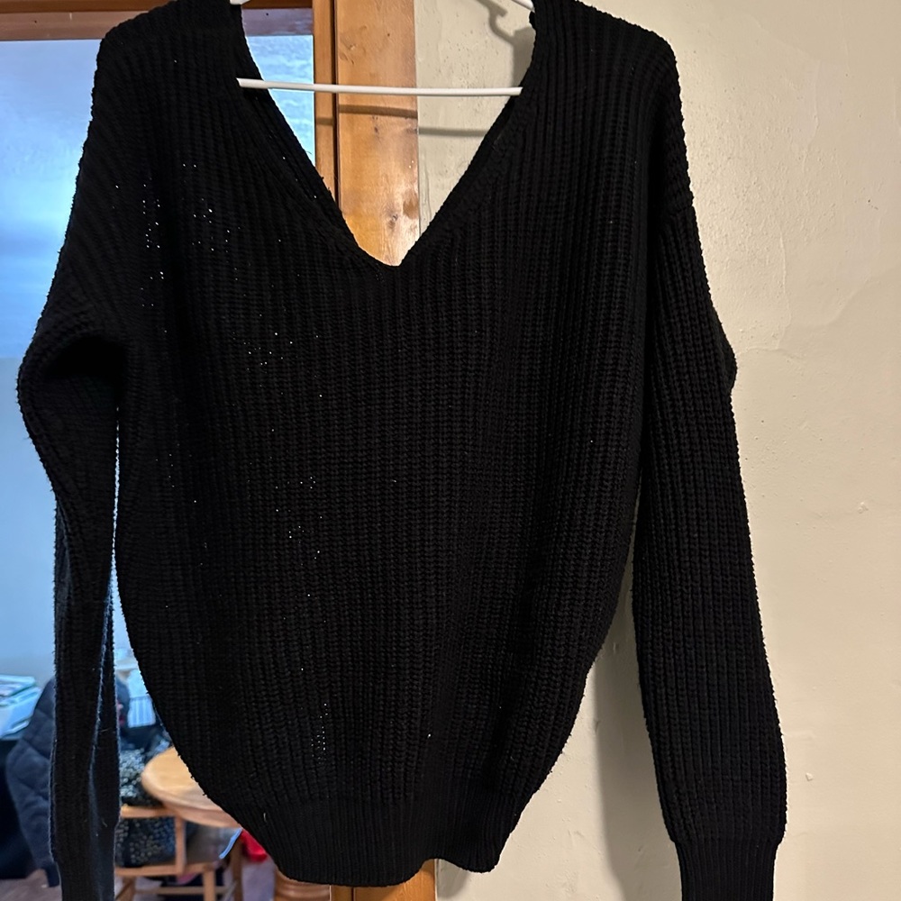 Black sweater